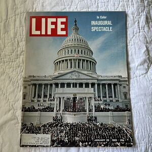 Life Magazine January 29 1965 Presidential Inauguration NASA Mission‎ to Mars